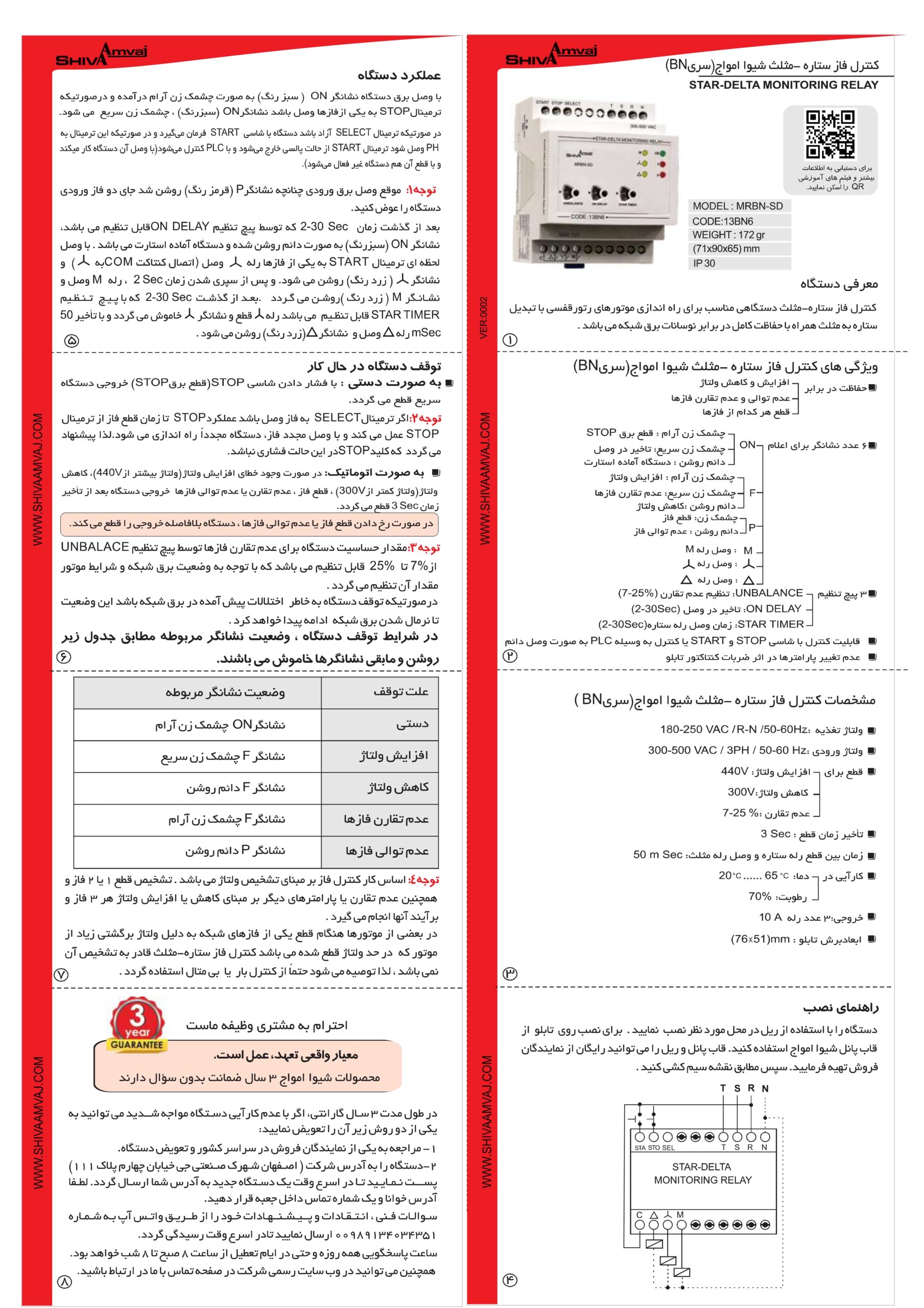 کنترل فاز ستاره-مثلث سری BN - Image 2