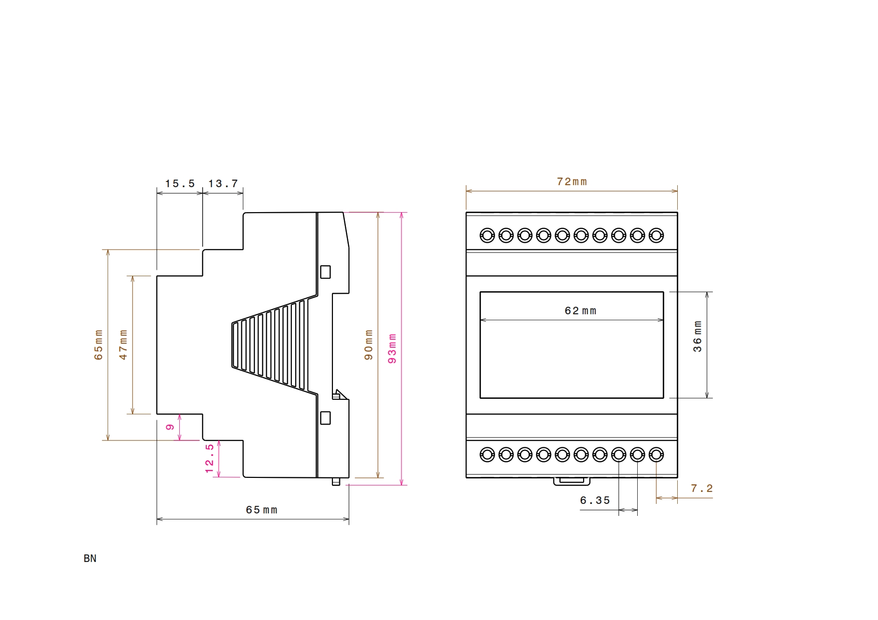 کنترل فاز ستاره-مثلث سری BN - Image 3
